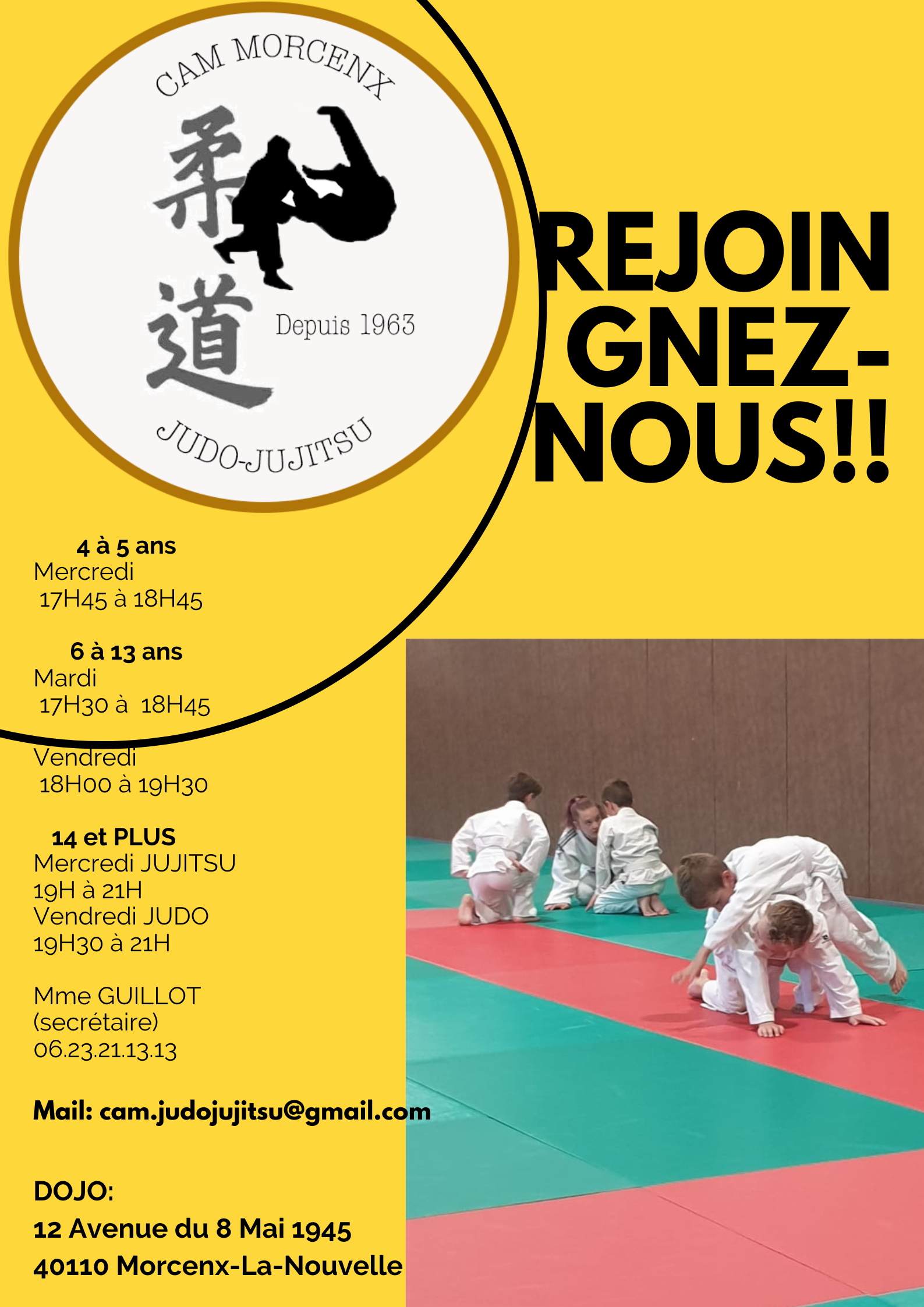 Affiche judo 2022/2023